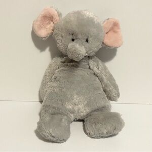 Ganz Pudding Pies Elephant Plush Floppy Stuffed Animal Baby Cuddle Toy Lovey